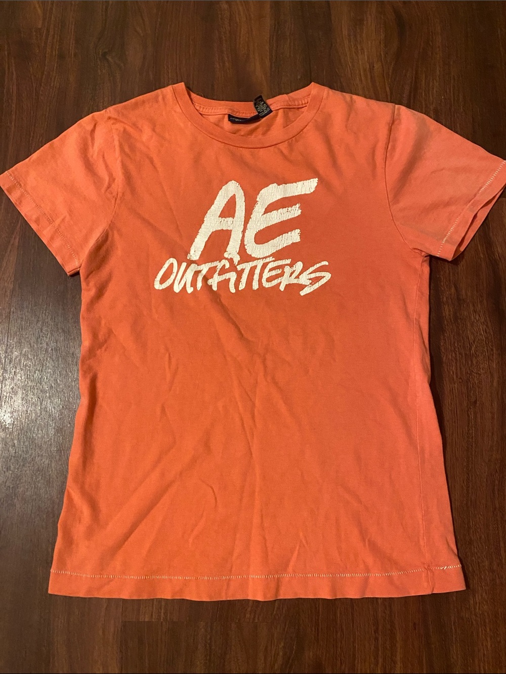AE Outfitters Orange Logo Tee